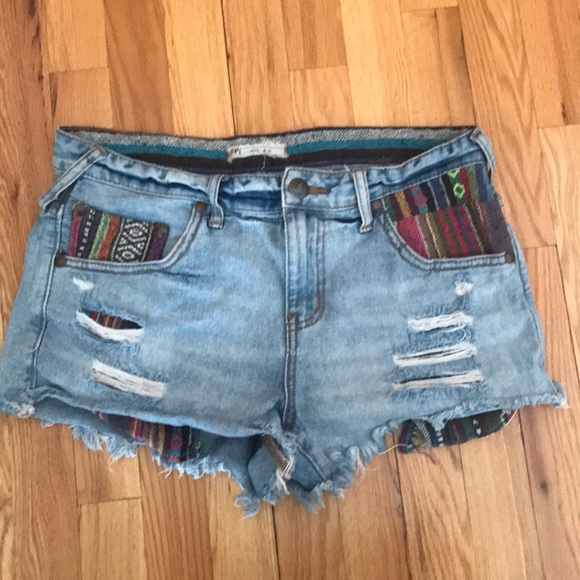Free People Denim Shorts - Picture 2 of 6